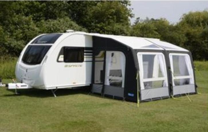 Voortent Dometic Kampa Rally air pro 390 voor camper/caravan, Caravans en Kamperen, Voortenten en Luifels, Zo goed als nieuw, Dometic