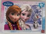 puzzel frozen, Kinderen en Baby's, Ophalen of Verzenden, 10 tot 50 stukjes, Gebruikt, 4 tot 6 jaar