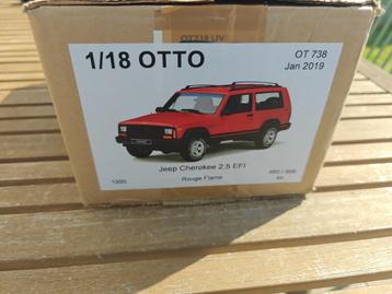 Otto OT738 Jeep Cherokee 2,5 EFI Flame Red 1995 beschikbaar voor biedingen