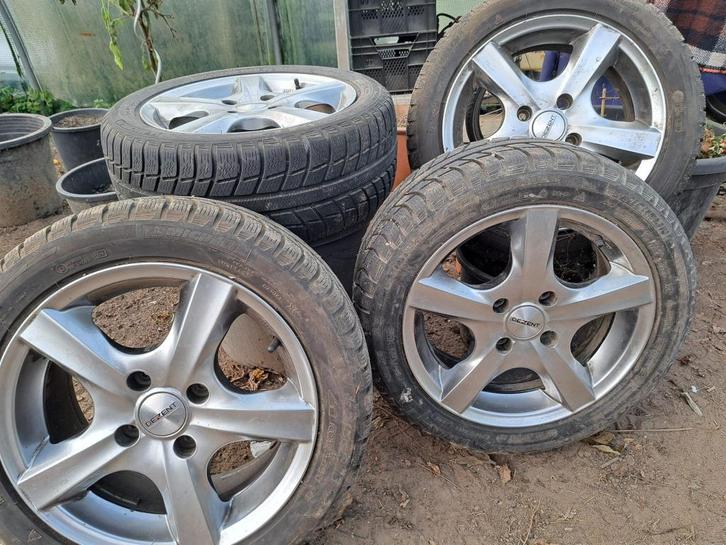 4 jantes alu Dezent 15 pouces, Auto-onderdelen, Banden en Velgen, Velg(en), Winterbanden, 15 inch, 195 mm, Personenwagen, Gebruikt