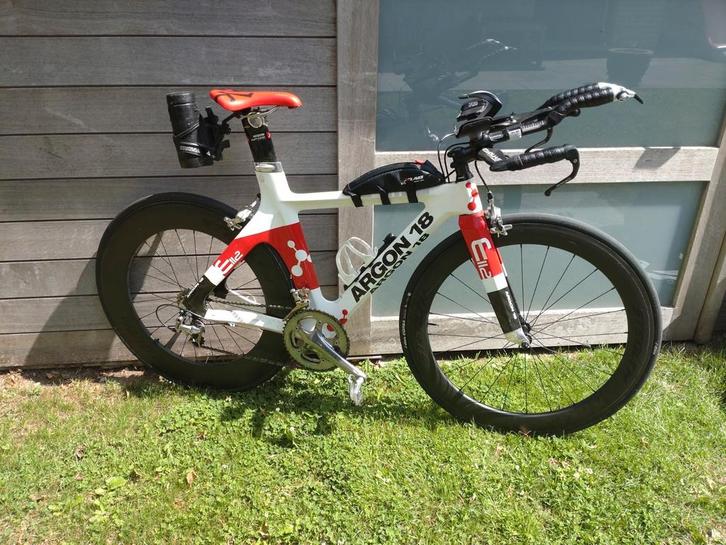 Triathlon TT-fiets Argon 18 E-112 maat S, Fietsen en Brommers, Fietsen | Mountainbikes en ATB, Zo goed als nieuw, Ophalen