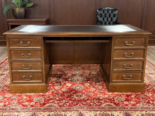 Vintage klassiek Engels bureau #492, Huis en Inrichting, Bureaus, Zo goed als nieuw, Bureau, Ophalen of Verzenden