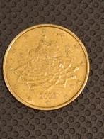 50 cent italia 2002, Postzegels en Munten, Munten | Europa | Euromunten, Ophalen of Verzenden, 50 cent