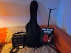 Elektrische gitaar Stagg met versterker en toebehoren, Muziek en Instrumenten, Gebruikt, Met versterker, Solid body, Ophalen