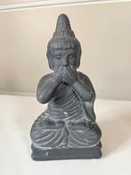 Boeddha beeldje 25cm zwart, Gebruikt, Ophalen of Verzenden