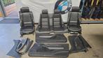 Zwart Leren sport interieur stoelen elektrische BMW 3 serie, Ophalen of Verzenden, Gebruikt