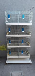 4 draadkooien van 90×40×40, Dieren en Toebehoren, Ophalen, Zo goed als nieuw, Metaal, Vogelkooi