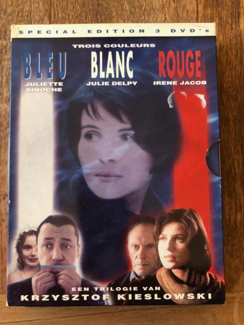 Trois Couleurs Bleu Blanc Rouge, Cd's en Dvd's, Dvd's | Filmhuis, Gebruikt, Ophalen of Verzenden