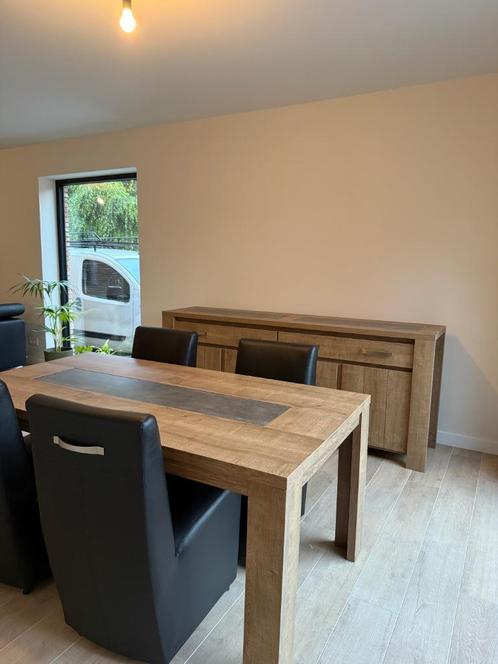 Eetkamerset, Huis en Inrichting, Complete eetkamers, Gebruikt, 4 tot 6 stoelen, Ophalen