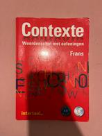 Contexte Woordenschat met oefeningen Frans, Nederlands, Ophalen of Verzenden, Zo goed als nieuw, E. Tschirner; C. Hoene; V. Ivanova