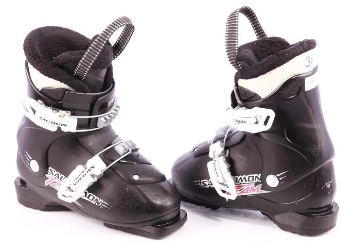 30 30,5 EU kinder skischoenen SALOMON T2, Sport en Fitness, Skiën en Langlaufen, Gebruikt, Ski's, Ski, Salomon, Carve, Verzenden