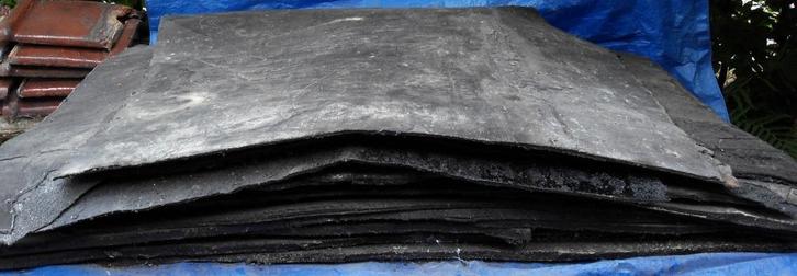 Plaque de GOUDRON Asphalte BITUME MATÉRIAUX DE CONSTRUCTION, Bricolage & Construction, Isolation & Étanchéité, Utilisé, Isolation de sol