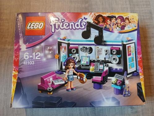 LEGO Friends 41103 (6-12) Popster Opnamestudio, Kinderen en Baby's, Speelgoed | Duplo en Lego, Zo goed als nieuw, Lego, Complete set