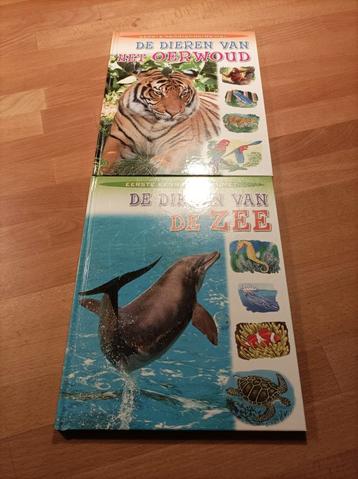 Les animaux de la jungle et Les animaux de la mer., Livres, Enlèvement ou Envoi, Comme neuf