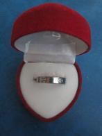 Ring - zilverkleurig - tempeliers kruis (NIEUW), 18 tot 19, IJzer of Staal, Ophalen of Verzenden, Zo goed als nieuw