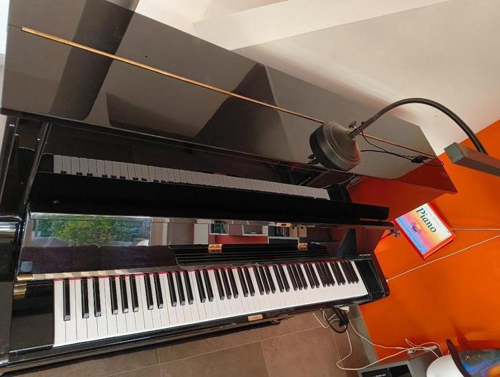 PIANO DROIT ACOUSTIQUE YAMAHA U1 (1978), Muziek en Instrumenten, Piano's, Gebruikt, Piano, Zwart, Ophalen