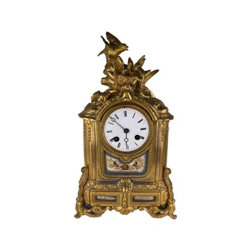Pendule Horloge et Plaques en Porcelaine de Sèvres, Antiquités & Art, Antiquités | Horloges, Enlèvement ou Envoi