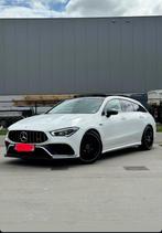 Exclusieve mercedes cla 180 amg 45 pakket, Auto's, Mercedes-Benz, CLA, Leder en Stof, Wit, Break