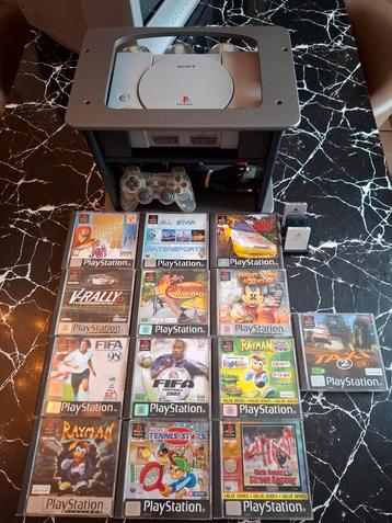 PlayStation 1-jackpot! 13 games + 3 geheugenkaart + controll beschikbaar voor biedingen