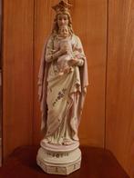 Vierge à l'enfant, porcelaine biscuit, Antiquités & Art, Enlèvement