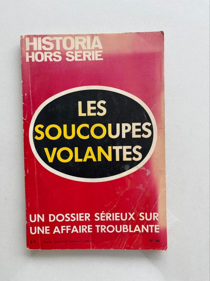 LES SOUCOUPES VOLANTES UN DOSSIER SÉRIEUX AFFAIRE TROUBLANTE, Livres, Science-fiction, Utilisé, Enlèvement ou Envoi