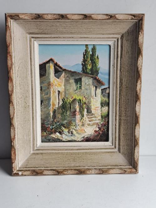 Jolie ancienne peinture (Maison Franco Nice), Antiquités & Art, Art | Peinture | Classique, Enlèvement ou Envoi