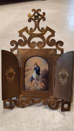 Drieluik in bladgoud, Antiek en Kunst, Ophalen of Verzenden