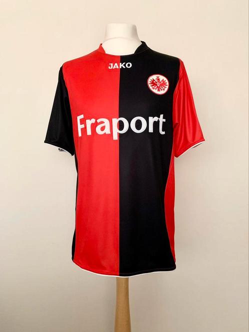 Eintracht Frankfurt 2007-2008 Home Thurk match worn issue, Sports & Fitness, Football, Utilisé, Maillot, Taille M