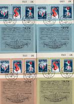 België  7 fdc afstempelingen 1964, Verzenden, Gestempeld, 1e dag stempel