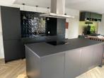 Luxe Mat Zwarte Eilandkeuken+GEDEMONTEERD DIRECTBESCHIKBAAR, Huis en Inrichting, Keuken | Complete keukens, Zwart, Overige typen