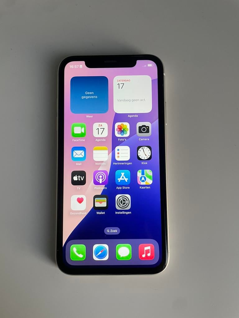 iPhone Xr 64GB | Wit | Batterij 79%, Telecommunicatie, Mobiele telefoons | Apple iPhone, Zo goed als nieuw, 64 GB, Zonder abonnement