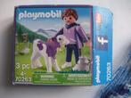 Playmobil man met kalfje, Milka 70263 NIEUW !, Ensemble complet, Enlèvement ou Envoi, Neuf