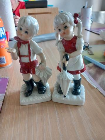 Figurines vintage en porcelaine