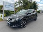 Nissan Qashcai 1.2 automaat/360camera/keyless/panodak/lane a, Auto's, Automaat, USB, Zwart, Leder