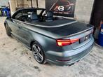 Audi A3 8V2 Cabriolet • Facelift 2018 • S-Tronic • 1.5 TFSI, Auto's, Cabriolet, Leder, Bluetooth, Zilver of Grijs