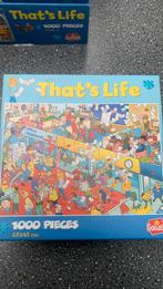 That'Life puzzel 1000 st kantoor, nieuw in de doos, Ophalen, 500 t/m 1500 stukjes, Nieuw, Legpuzzel