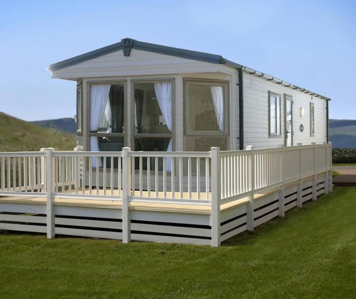 Nieuwe Rodeo Stacaravan Manchester - 2 kamers - 1070x370cm, Caravans en Kamperen, Stacaravans, tot en met 4, Ophalen of Verzenden