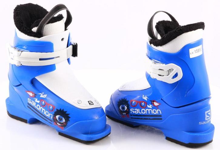 25 25,5 EU kinder skischoenen SALOMON T1 Race, Sport en Fitness, Skiën en Langlaufen, Gebruikt, Schoenen, Ski, Salomon, Carve