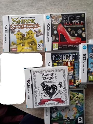 Nintendo ds spelletjes 5 € per stuk, Enlèvement ou Envoi, Comme neuf