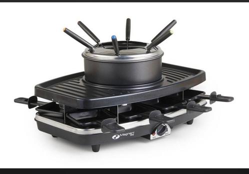 3 in 1 fondue - raclette & grill, Elektronische apparatuur, Fonduesets, Nieuw, Ophalen of Verzenden