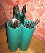 tupperware: bestekbak of kleine vaas, Ophalen of Verzenden, Nieuw, Groen, Bak of Kom