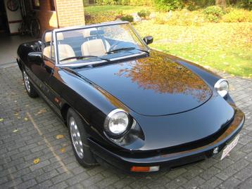 Alfa Romeo Spider IV 1990 noire, Enlèvement