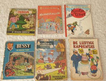 Kuifje, Jerom, Bessy, De Lustige Kapoentjes ... beschikbaar voor biedingen