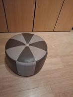 grijze poef te koop, Huis en Inrichting, Woonaccessoires | Overige, Ophalen, Gebruikt