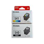 2 Canon Pixma zwarte 540 kleuren 541 inktcartridges, Ophalen of Verzenden, Zo goed als nieuw