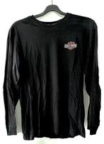 Harley-Davidson T-Shirt neuf noir longues manches avec logo, Noir, Taille 48/50 (M), Enlèvement, Neuf