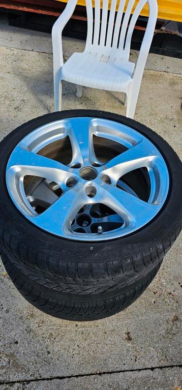 4 velgen 17 inch, steekmaat 5 x 112