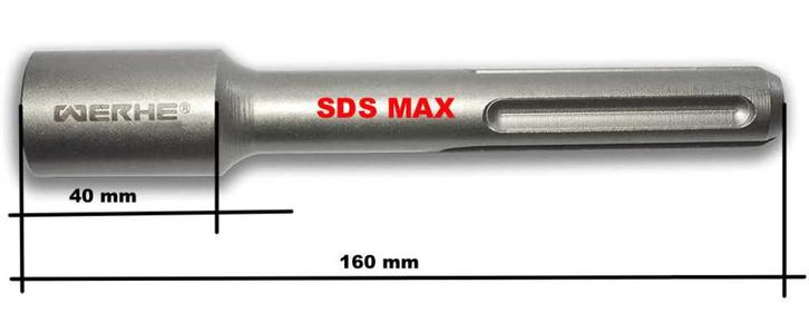Aandrijfgrondstang SDS MAX - Bouterolle NEUF, Doe-het-zelf en Bouw, Elektriciteit en Kabels, Nieuw, Ophalen of Verzenden