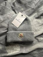 Grijze muts van Moncler, Ophalen of Verzenden, Zo goed als nieuw, Muts