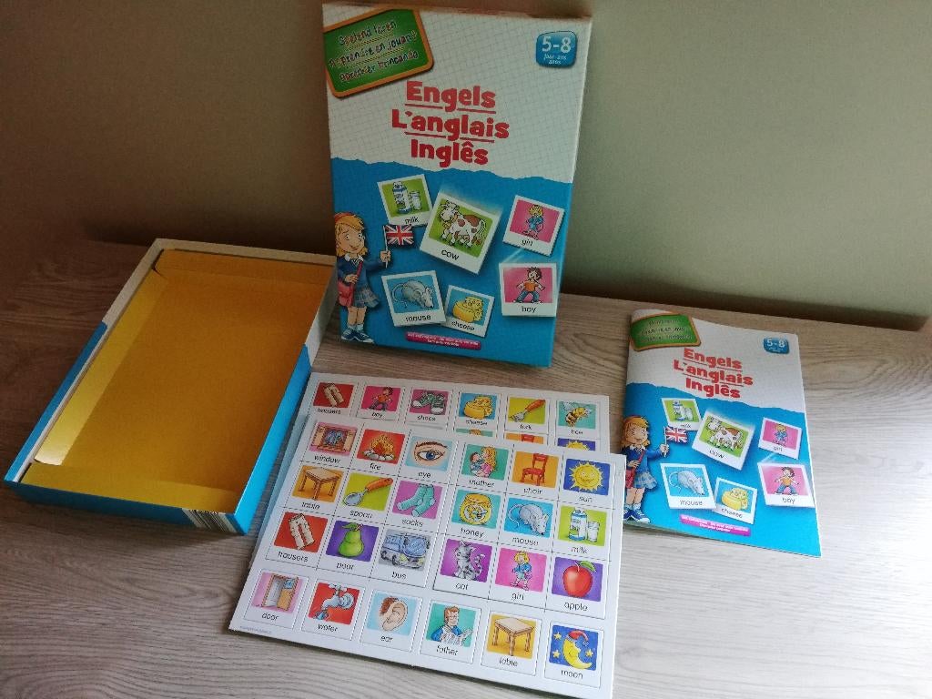 Engelse woordjes leren, Ophalen, Zo goed als nieuw, Taal en Lezen